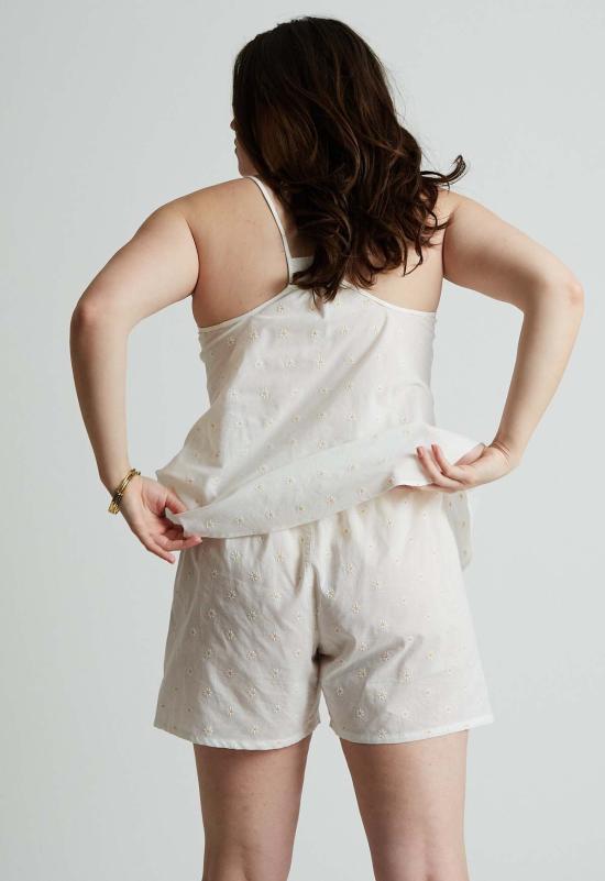  Loup Charmant 라운지 웨어 브라이튼 복서 쇼트 데이지 자수 - OTHER BRANDS