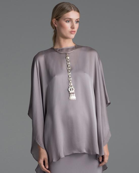  보즈 목걸이/팬던트 Voz Mujer 드롭 목걸이 실버 - VOZ