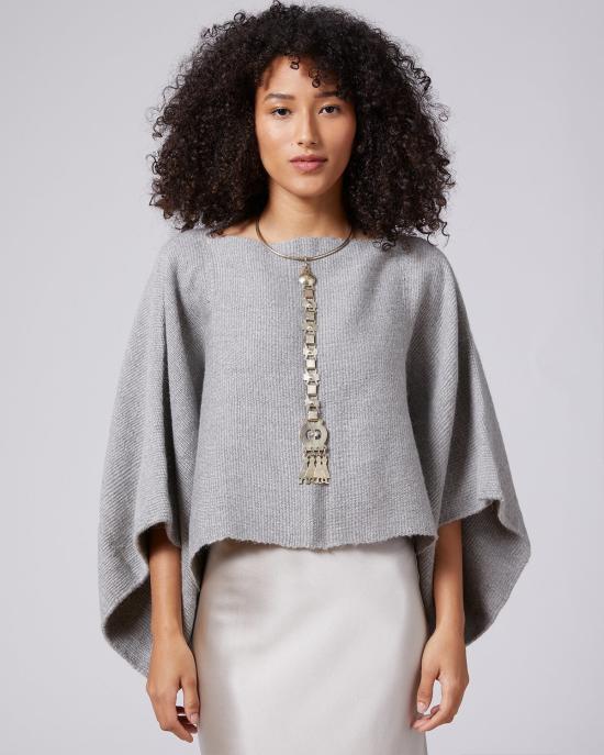  보즈 목걸이/팬던트 Voz Mujer 드롭 목걸이 실버