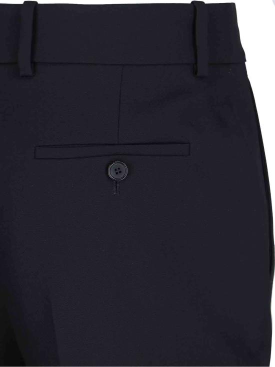  알렉산더 맥퀸 스트레이트 팬츠 팔라초 팬츠 블랙 - ALEXANDER MCQUEEN