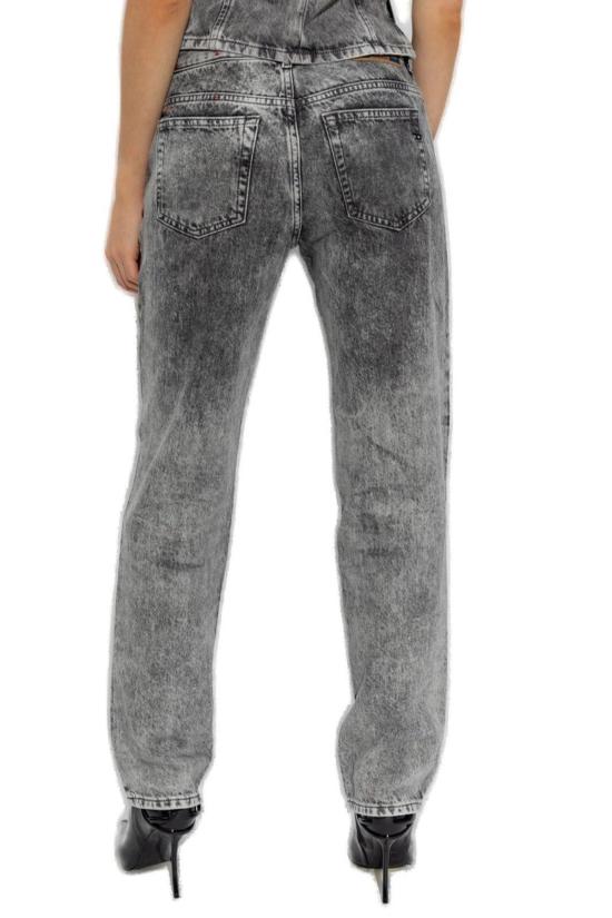  디젤 데님 팬츠 1989 D 마인 레귤러 진 블랙/데님 - DIESEL