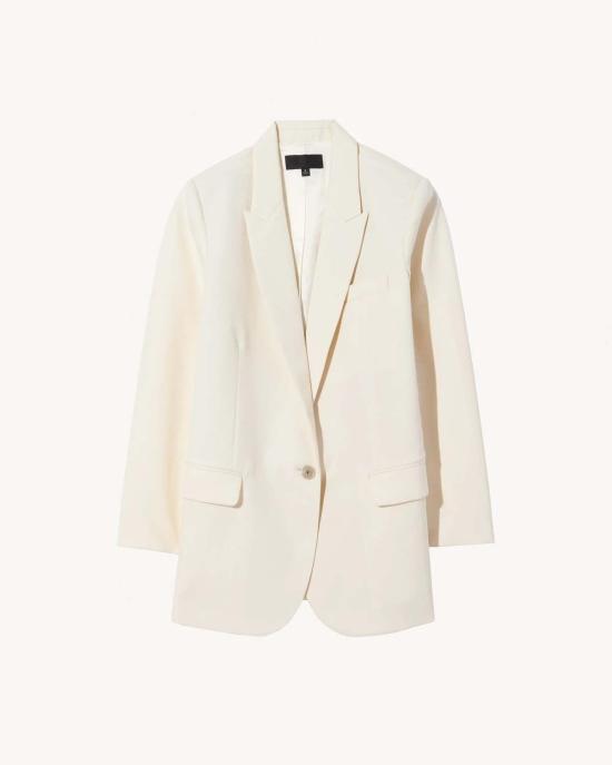  닐리로탄 수트 자켓 닐리 로탄 다이앤 블레이저 아이보리 - NILI LOTAN