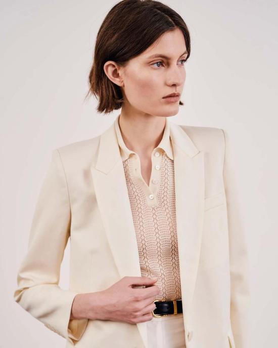  닐리로탄 수트 자켓 닐리 로탄 다이앤 블레이저 아이보리