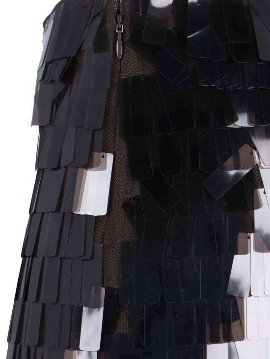  스타우드 숏 스커트 스팽글 미니 스커트 브라운 - STAUD