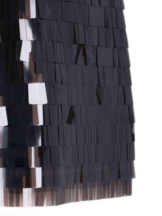  스타우드 숏 스커트 스팽글 미니 스커트 브라운 - STAUD