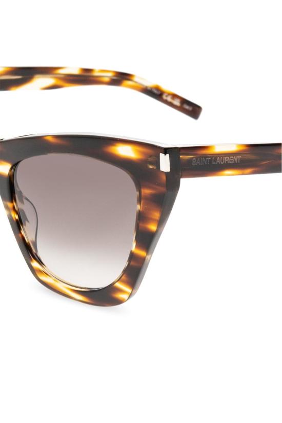  생로랑 안경 SL 214 케이트 선글라스 (그레이) - SAINT LAURENT