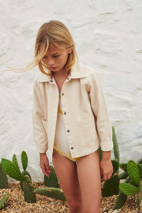  [키즈] 릴루 자켓 키즈 Liilu 데님 재킷 Ecru