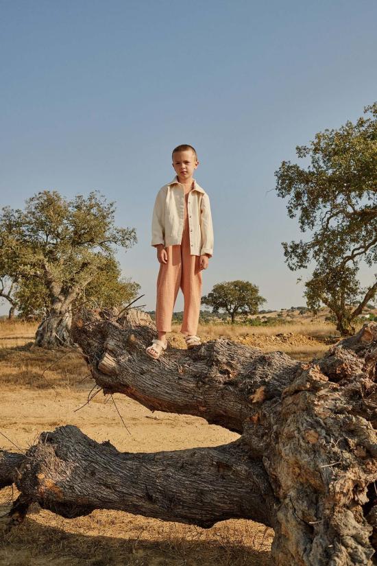  [키즈] 릴루 자켓 키즈 Liilu 데님 재킷 Ecru - LIILU