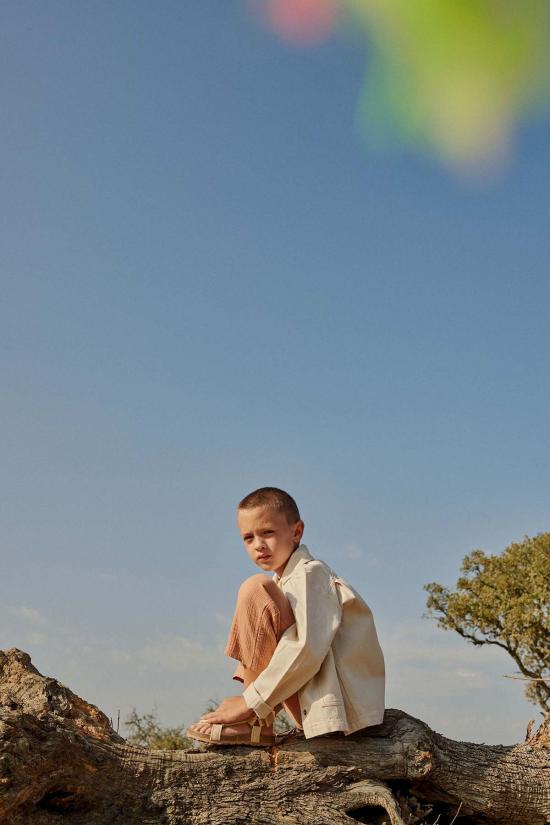  [키즈] 릴루 자켓 키즈 Liilu 데님 재킷 Ecru - LIILU