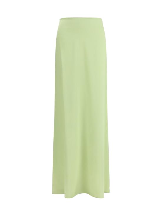26SS KRISTINA TI 롱 스커트 KGO0309TE0273 VE44 GREEN