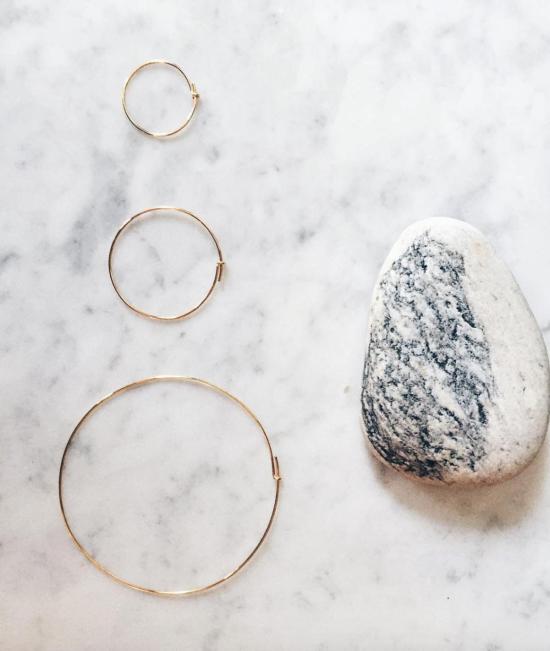  타린 토마스 이어링 제이니 후프스 - TARIN THOMAS