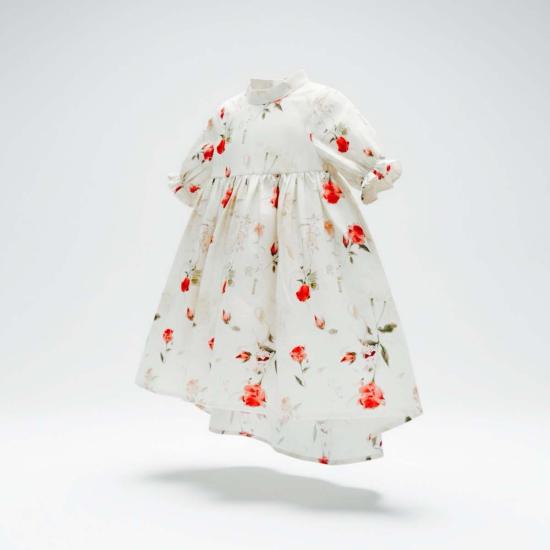  [키즈] Piper&Cloth 원피스 파이퍼앤클로스 키즈 마들렌 드레스 아이보리 블룸 - OTHER BRANDS