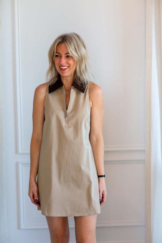  세로야 숏 원피스 Ser.O.Ya 자일스 미니 드레스 - SER.O.YA