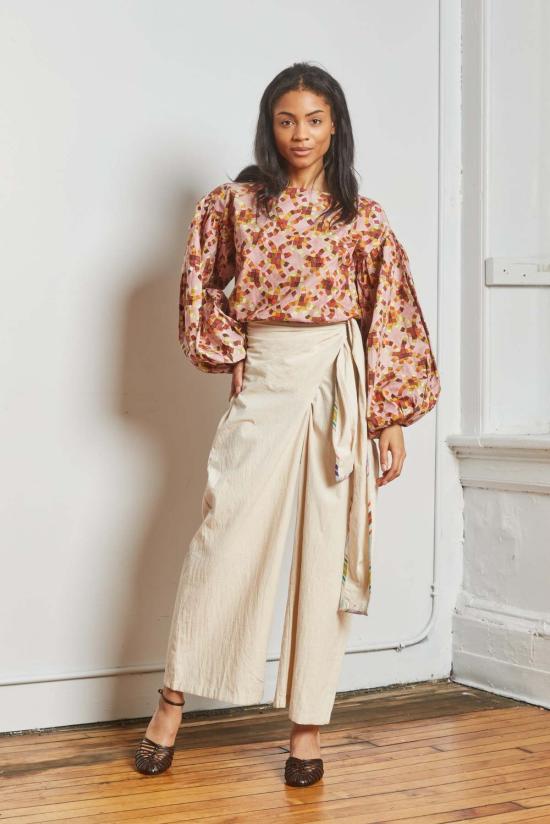  RUJUTA SHETH 블라우스 루주타 셰스 리즈 탑 - OTHER BRANDS