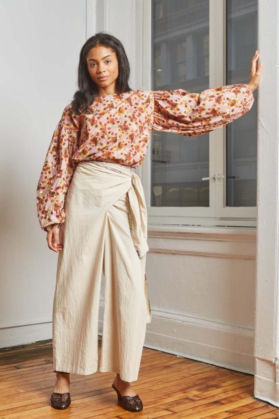  RUJUTA SHETH 블라우스 루주타 셰스 리즈 탑 - OTHER BRANDS