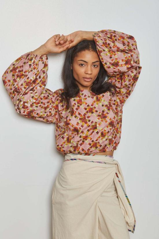  RUJUTA SHETH 블라우스 루주타 셰스 리즈 탑 - OTHER BRANDS