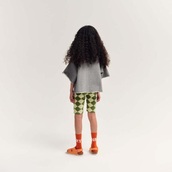  [키즈] 메인 스토리 풀오버 키즈  스웨트탑 스웨트셔츠 그레이 멜란지 - MAIN STORY