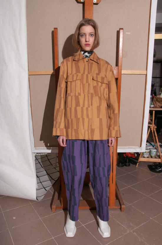  언타이틀드 인 모션 자켓 제목 없음 In Motion Quotidie Jacket Accenda Clay