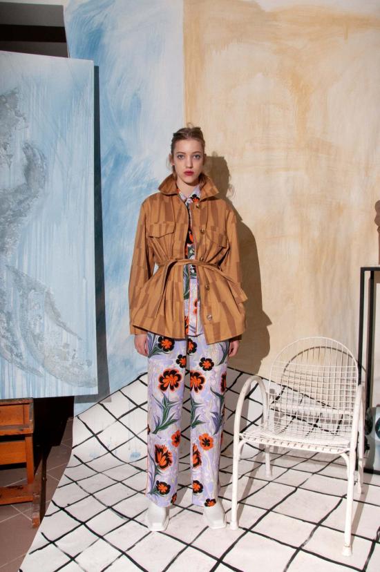  언타이틀드 인 모션 자켓 제목 없음 In Motion Quotidie Jacket Accenda Clay - UNTITLED IN MOTION