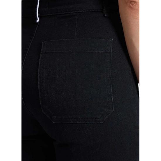  ASKK 뉴욕 데님 팬츠 Askk Ny 세일러 팬츠 블랙 레진 - ASKK NY