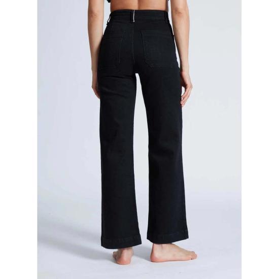  ASKK 뉴욕 데님 팬츠 Askk Ny 세일러 팬츠 블랙 레진 - ASKK NY