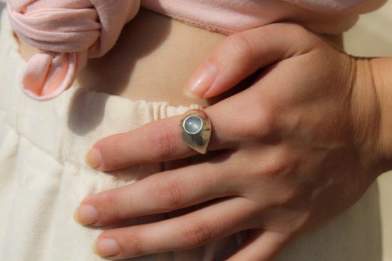  수아이 반지 클로슈 시그넷 링 - SUAI