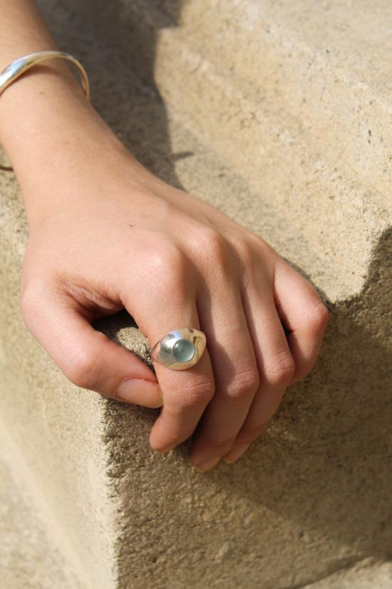  수아이 반지 클로슈 시그넷 링