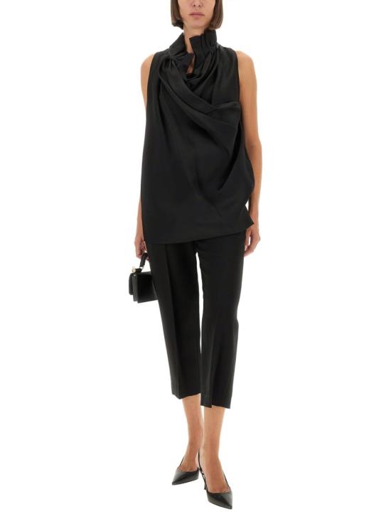  케이트 블라우스 카이트 미건  블랙 - KHAITE