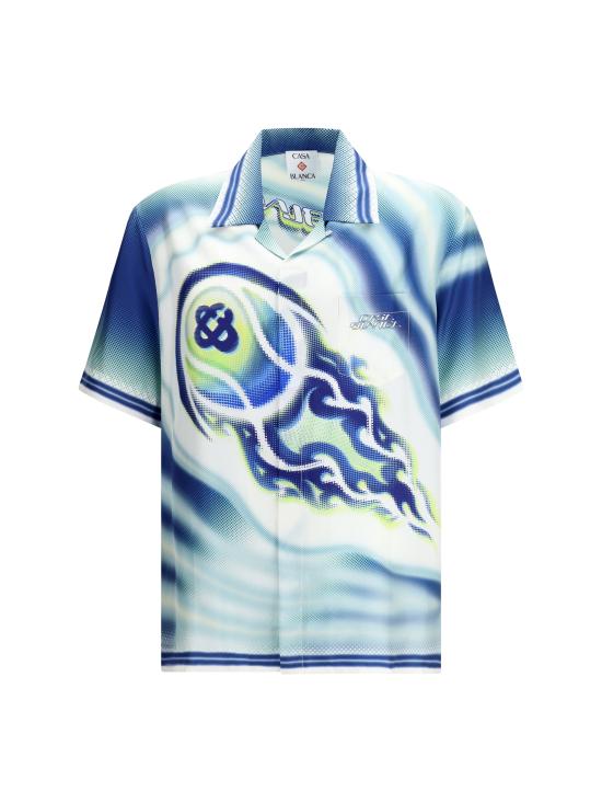 26SS 카사블랑카 긴팔 셔츠 MSP26SH00306 FLAMINGTEN MULTICOLOUR