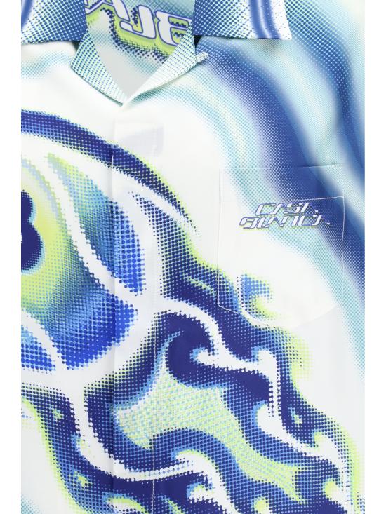 26SS 카사블랑카 긴팔 셔츠 MSP26SH00306 FLAMINGTEN MULTICOLOUR - CASABLANCA