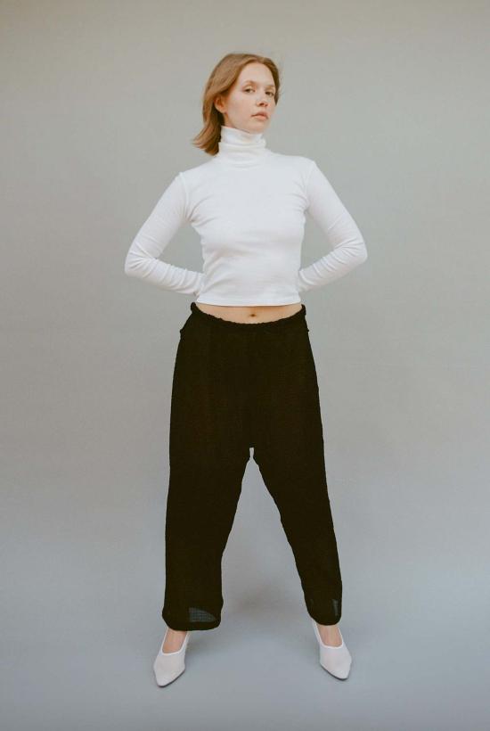  질 로드리게즈 긴팔 티셔츠 길 로드리게즈 터틀넥 긴팔 벨뷰 티셔츠 - GIL RODRIGUEZ