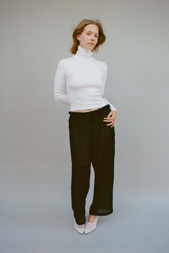  질 로드리게즈 긴팔 티셔츠 길 로드리게즈 터틀넥 긴팔 벨뷰 티셔츠 - GIL RODRIGUEZ