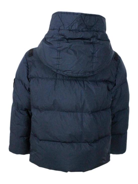  [키즈] 스톤 아일랜드 자켓 키즈 재킷 블루 - STONE ISLAND