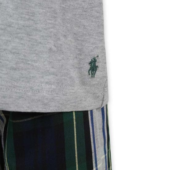  [키즈] 랄프 로렌 라운지 웨어 회색 잠옷 (말 그림 포함) - RALPH LAUREN