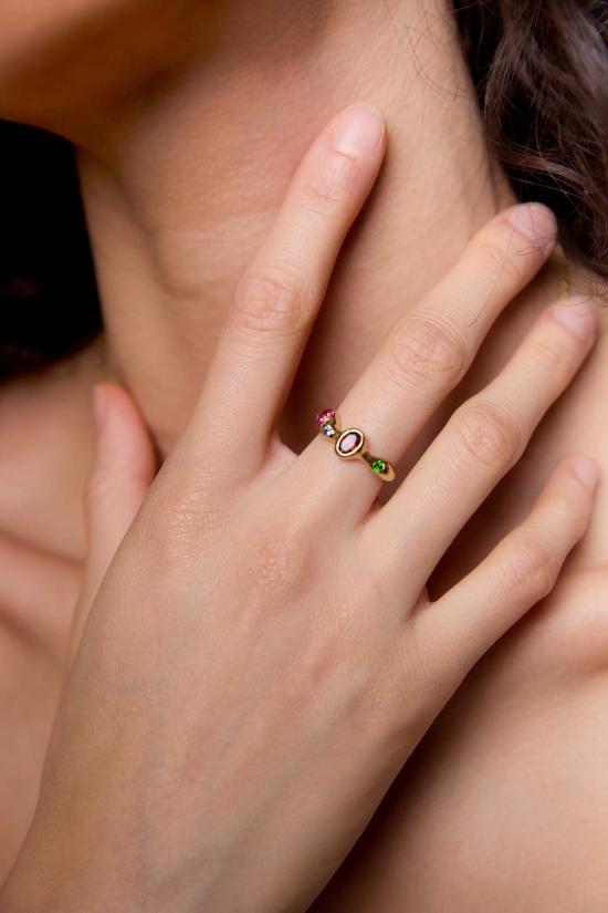  패리스 반지 파리스 레이나 링 카넬리안 - FARIS