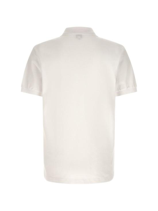  겐조 폴로 티셔츠 보케 플라워 코튼 폴로 셔츠 화이트 - KENZO