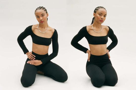  질 로드리게즈 민소매 티셔츠 Gil Rodriguez El Tigre Chiquito L/S 크롭 탑