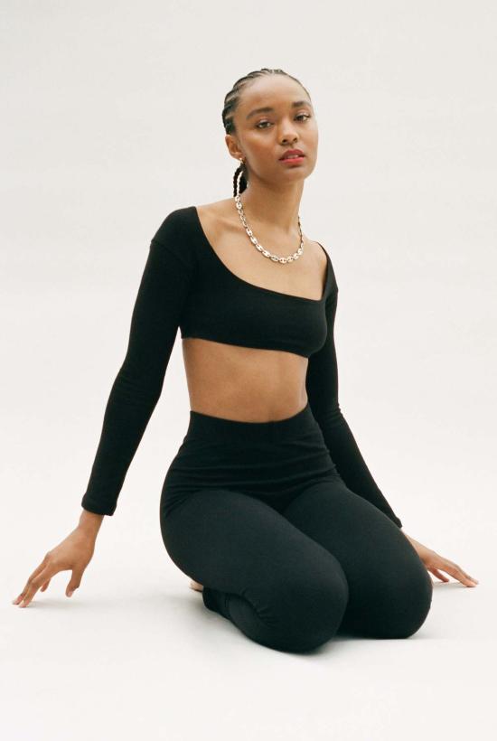  질 로드리게즈 민소매 티셔츠 Gil Rodriguez El Tigre Chiquito L/S 크롭 탑 - GIL RODRIGUEZ