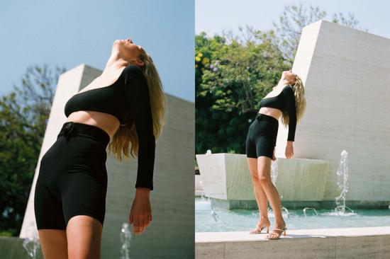  질 로드리게즈 민소매 티셔츠 Gil Rodriguez El Tigre Chiquito L/S 크롭 탑 - GIL RODRIGUEZ