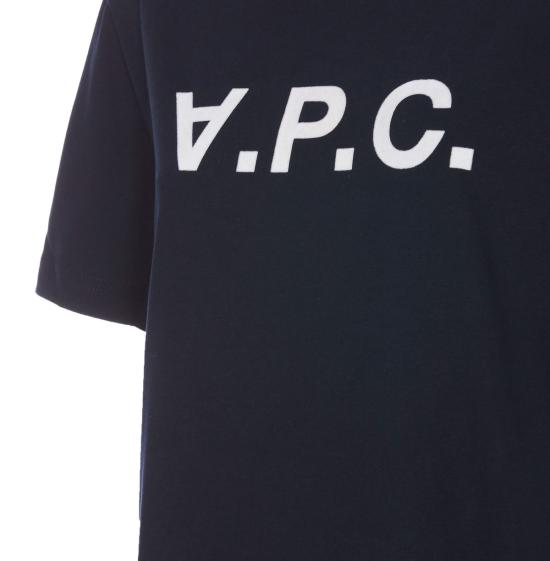  아페쎄 탑 A.P.C. 스탠다드 그랜드 Vpc 티셔츠 블루 - A.P.C.