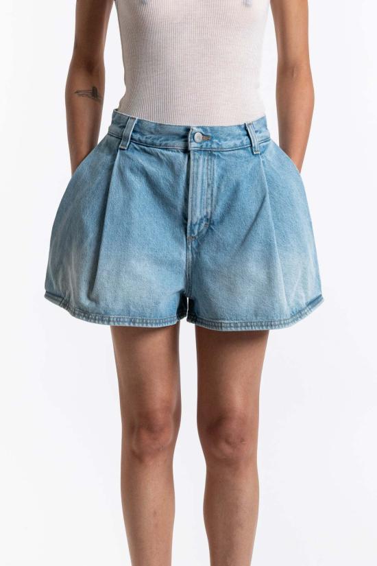  하이쿠레 데님 숏팬츠 애슐리 쇼츠 파라다이스 워시
