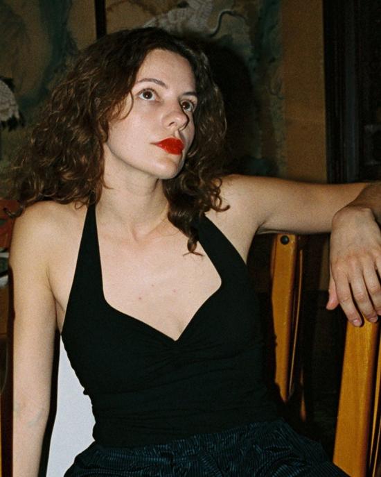  질 로드리게즈 블라우스 길 로드리게스 코라존 홀터탑 블랙