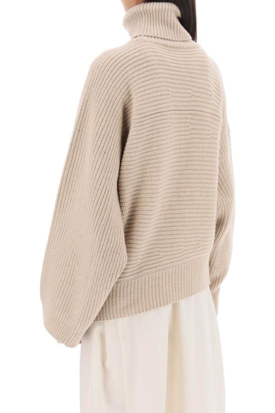  스텔라 맥카트니 터틀넥 스텔라 매카트니  스웨터 오트(베이지) - STELLA MCCARTNEY