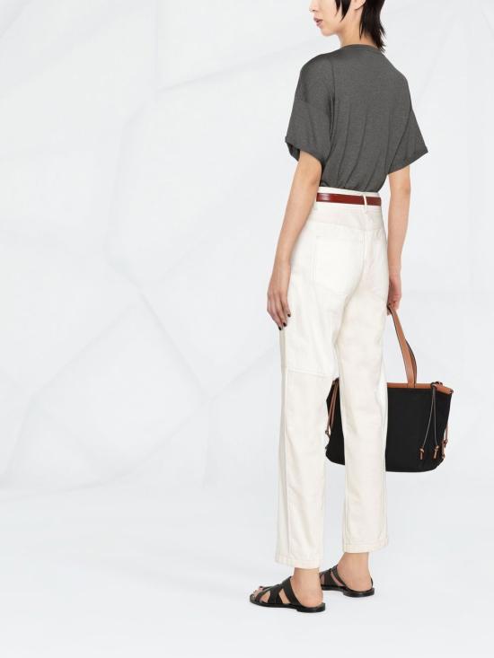 26SS 브루넬로 쿠치넬리 반팔 티셔츠 M41810000 C079 GREY - BRUNELLO CUCINELLI