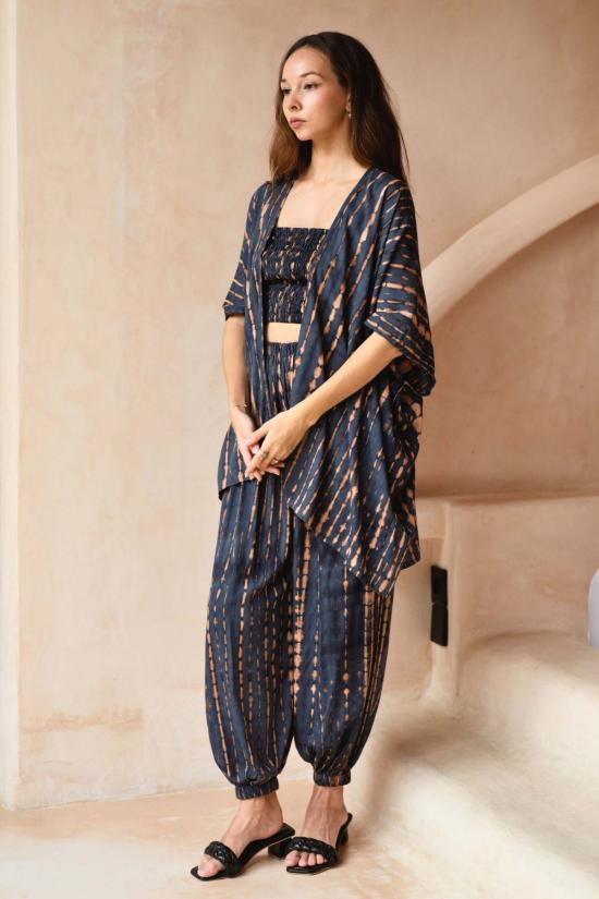  Pink Haley 라운지 웨어 핑크 헤일리 앤젤라 숏 기모노 더스터 - OTHER BRANDS