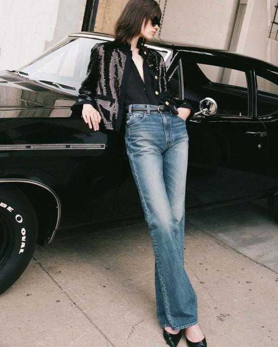  닐리로탄 데님 팬츠 닐리 로탄 조앤 진 블루