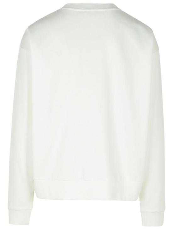  마르니 스웨터 화이트 코튼 스웨트셔츠 내추럴 화이트 - MARNI