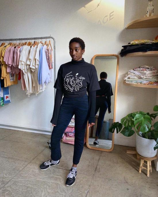  3 Women 반팔 티셔츠 여성용 3단계 티셔츠 - OTHER BRANDS