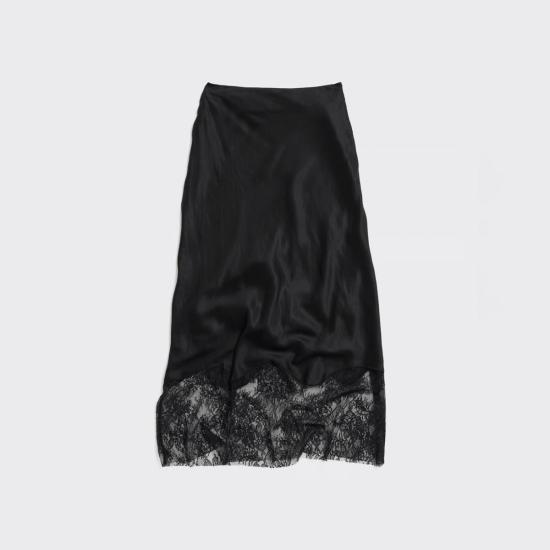  홀츠베일러 롱 스커트 Holzweiler 레일라 레이스  블랙 - HOLZWEILER