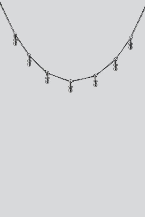  바론 목걸이/팬던트 비 마이 베베 초커 실버